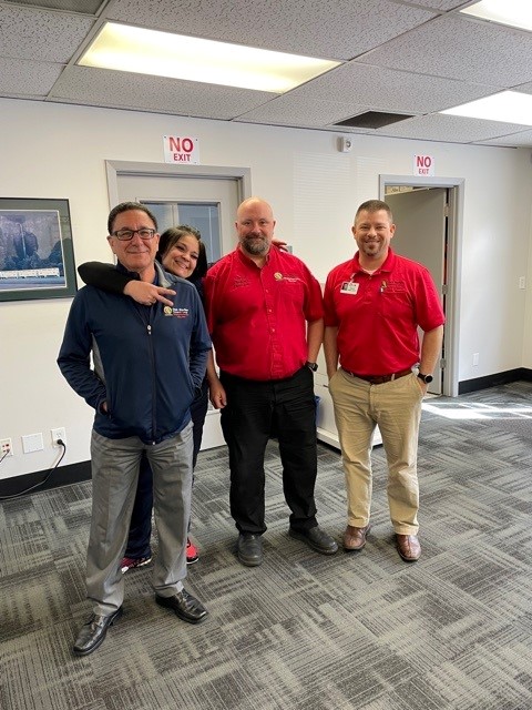 L-R: Mike Apodaca, Juanita Saucedo, Brad Barrows, and Gerrit Foster